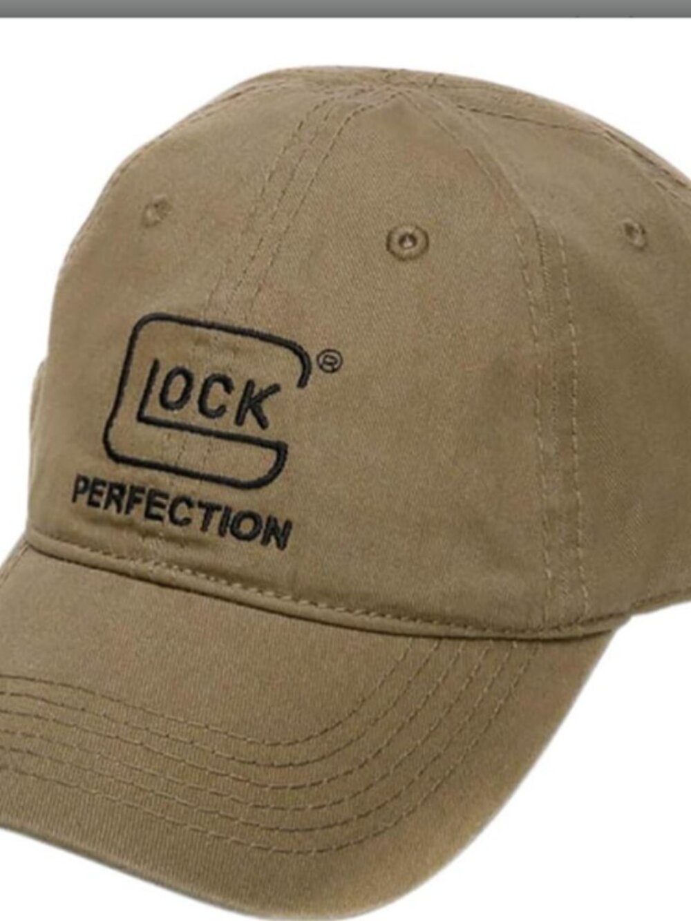 Glock Perfection Embroidered Baseball Cap - Olive